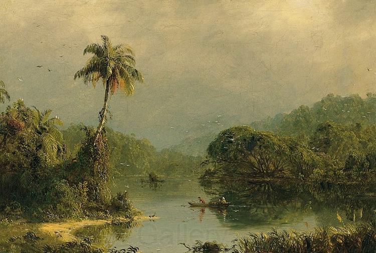 Frederic Edwin Church Tropical Landscape France oil painting art